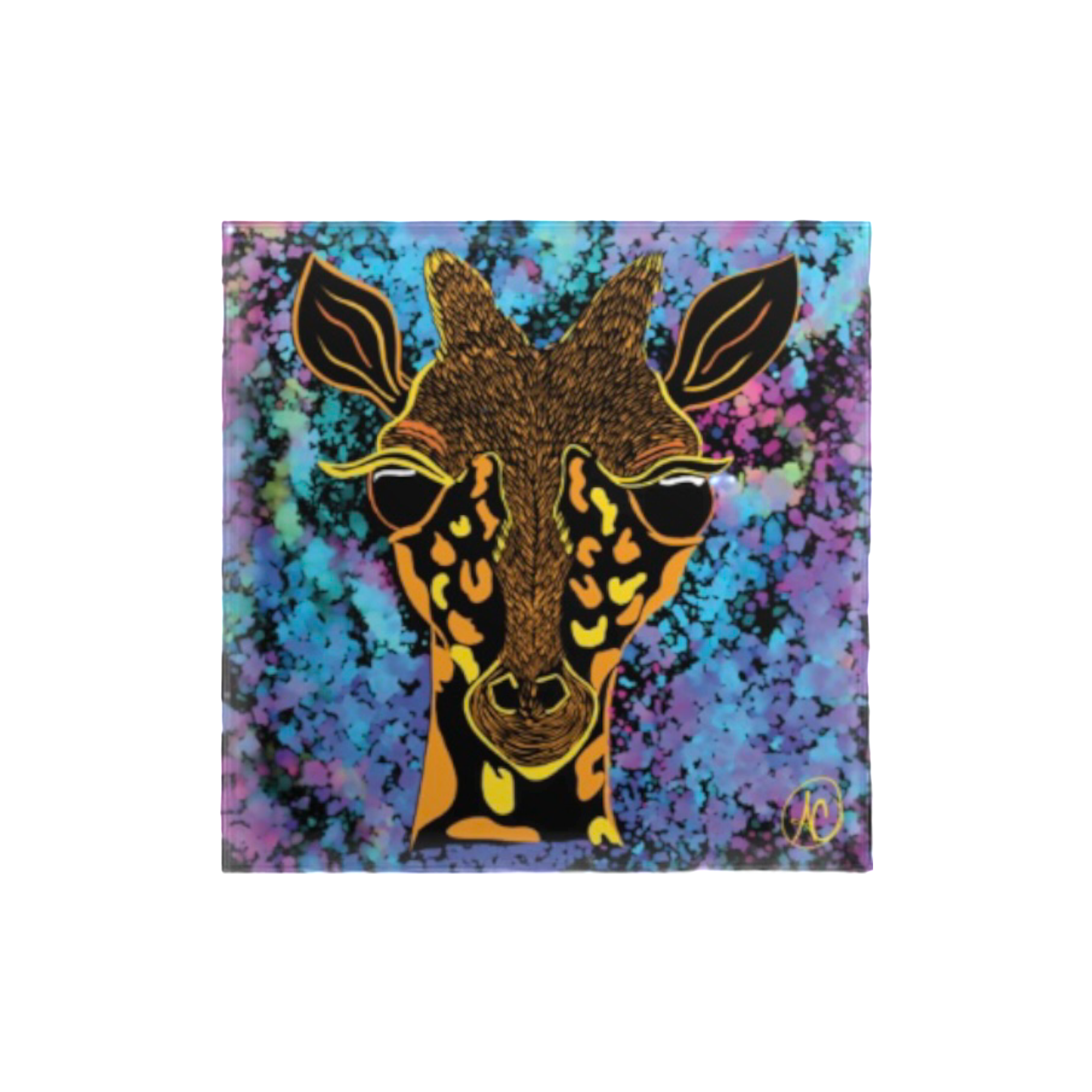 Giraffe pin DesignedbyAng
