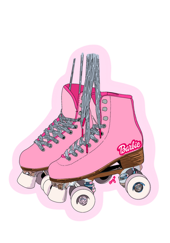 Barbie Roller Skates