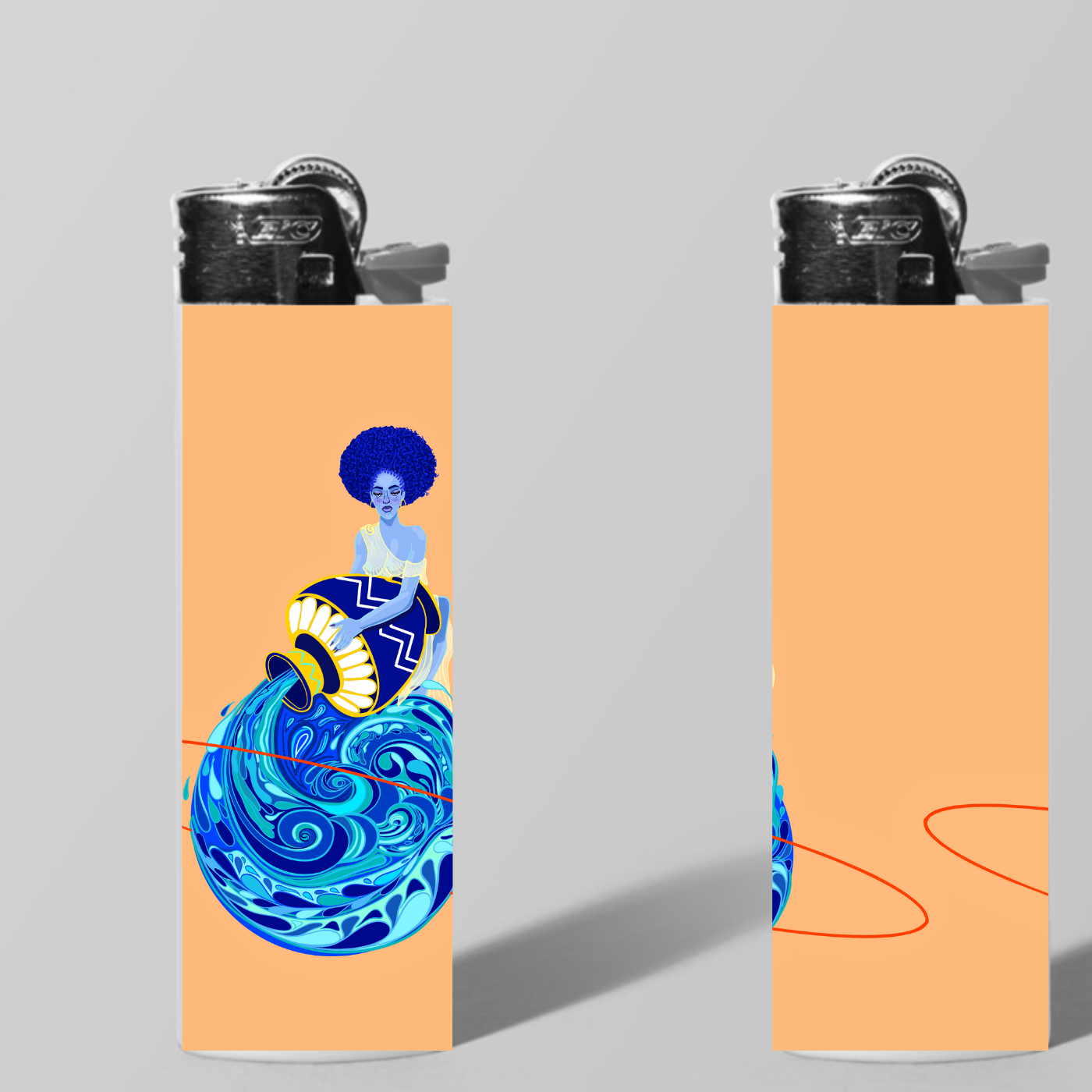 product photo Horoscope Lighter wraps DesignedbyAng